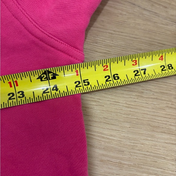 Lululemon All Yours Cropped Hoodie Size 18 in Sonic Pink - Picture 7 of 8
